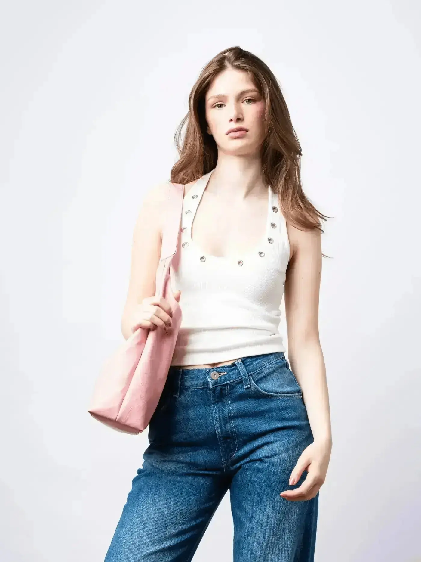 Scarlett Distressed Leather Tote - Image 140