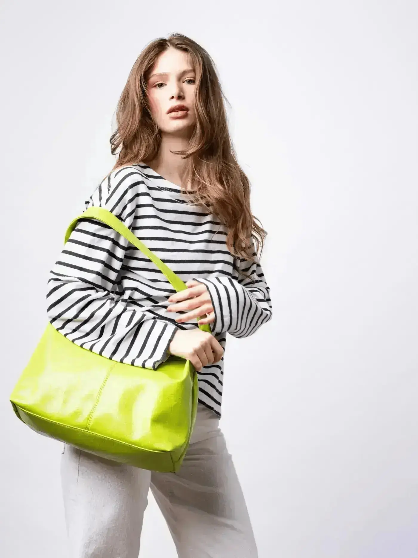 Scarlett Distressed Leather Tote - Image 142