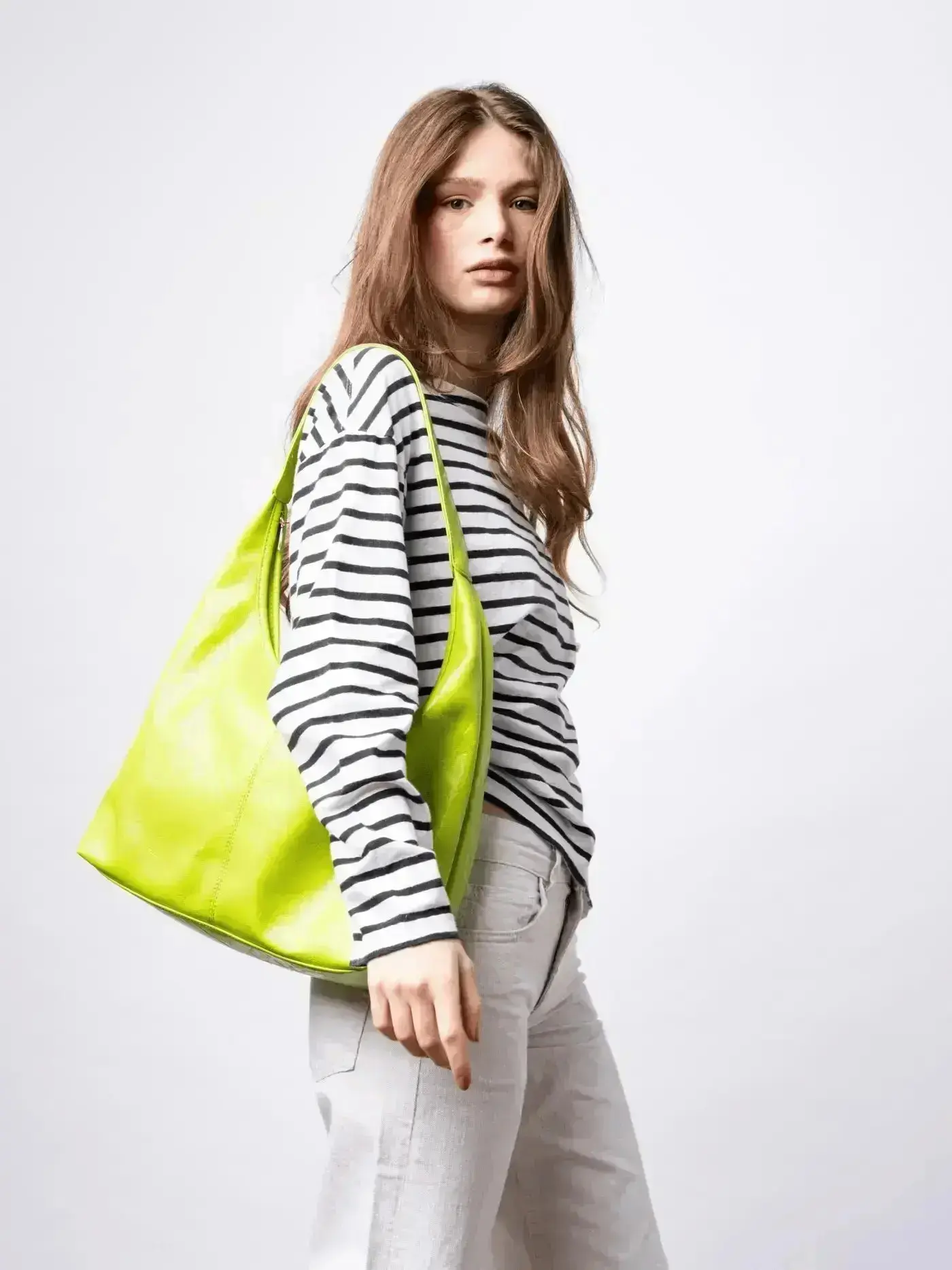 Scarlett Distressed Leather Tote - Image 149