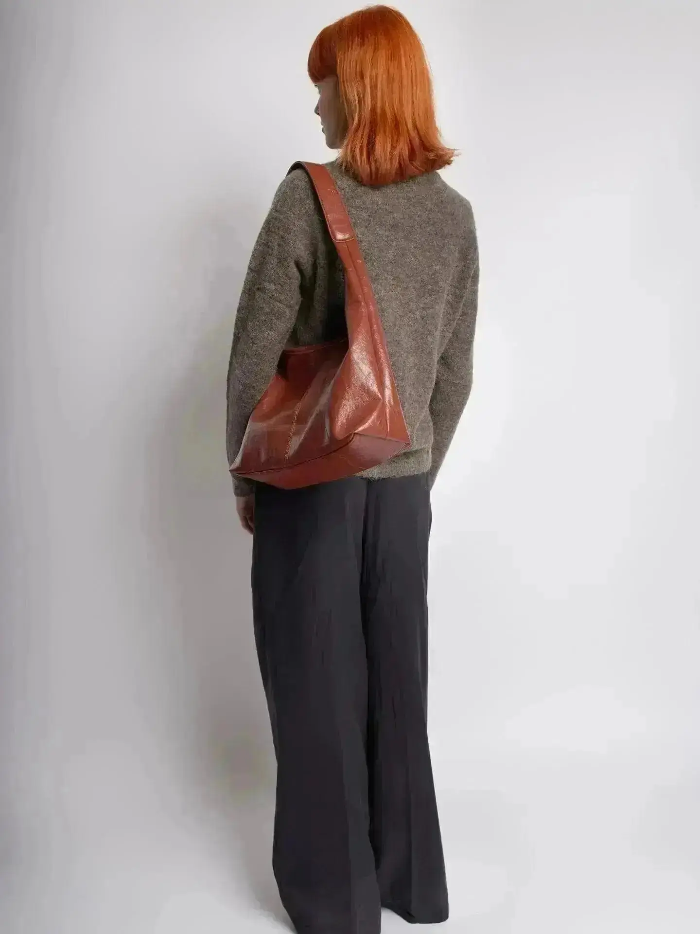 Scarlett Distressed Leather Tote - Image 42