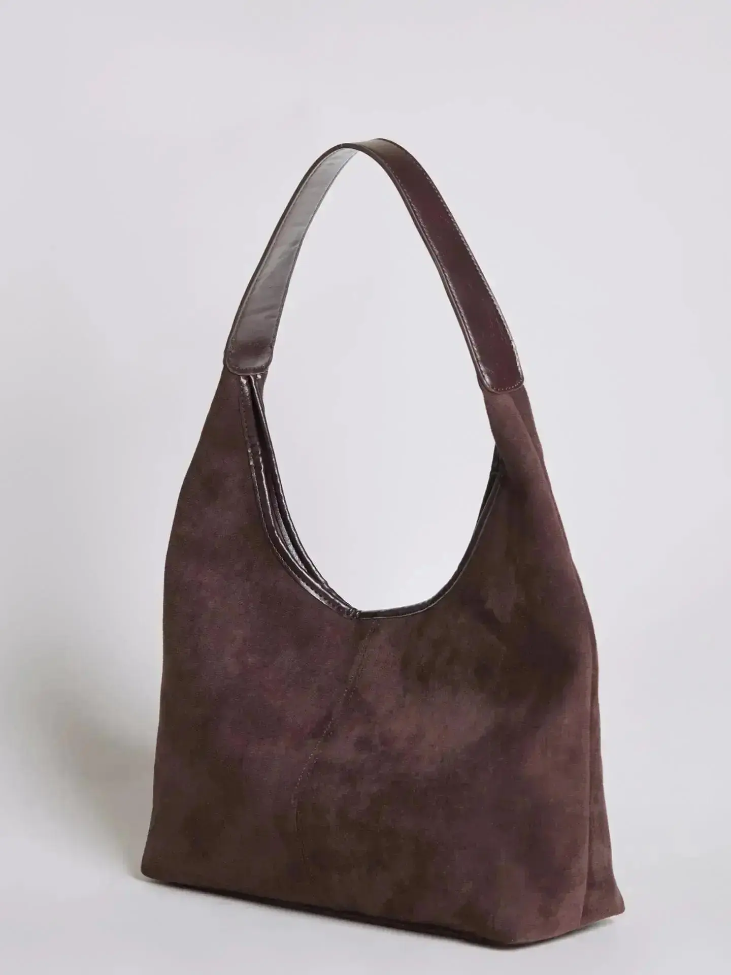 Suede Daily Leather Tote - Image 13
