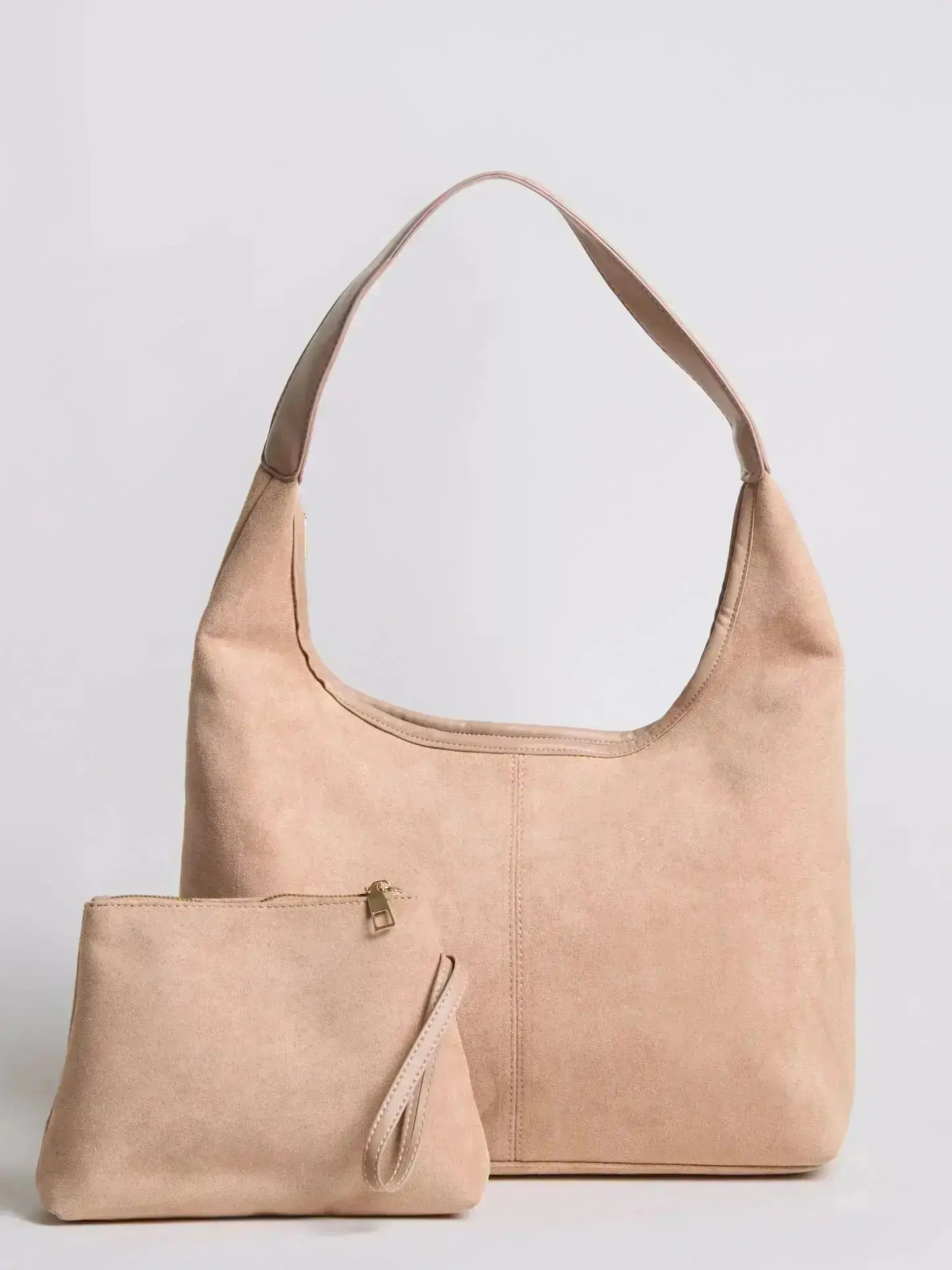Suede Daily Leather Tote - Image 23