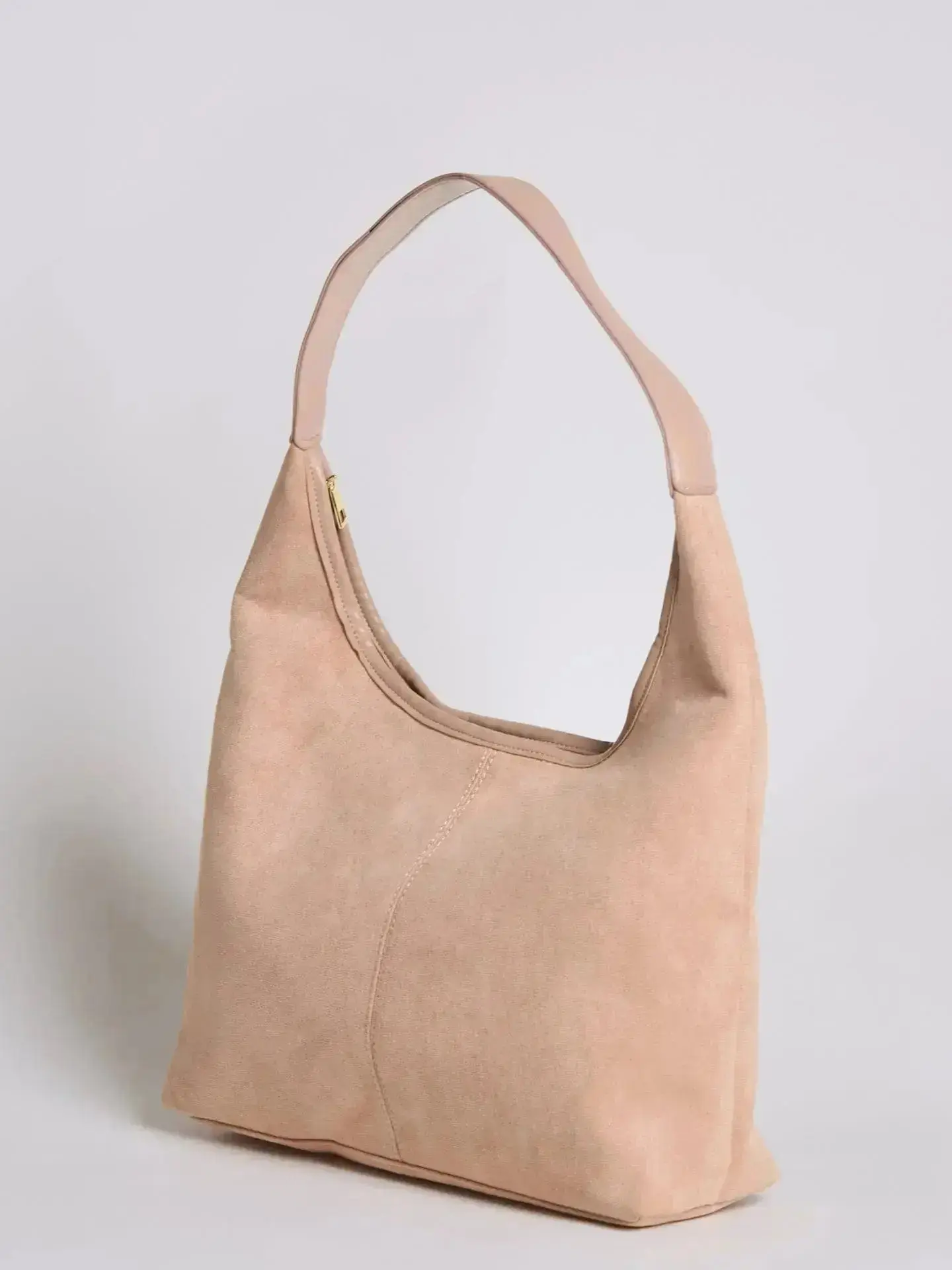 Suede Daily Leather Tote - Image 24