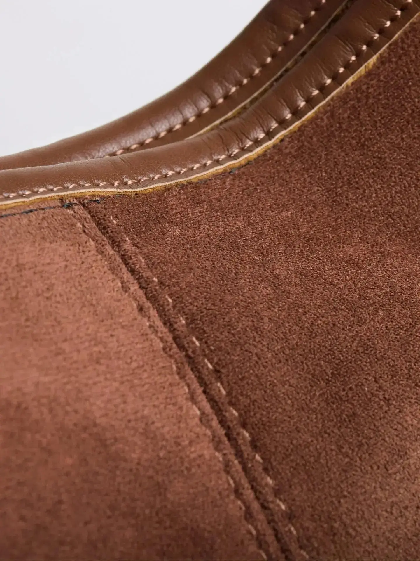 Suede Daily Leather Tote - Image 39